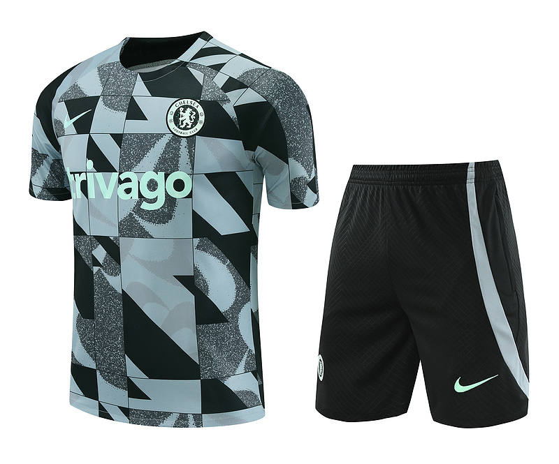AAA Quality Chelsea 23/24 Black/Dark Green Training Kit Jersey
